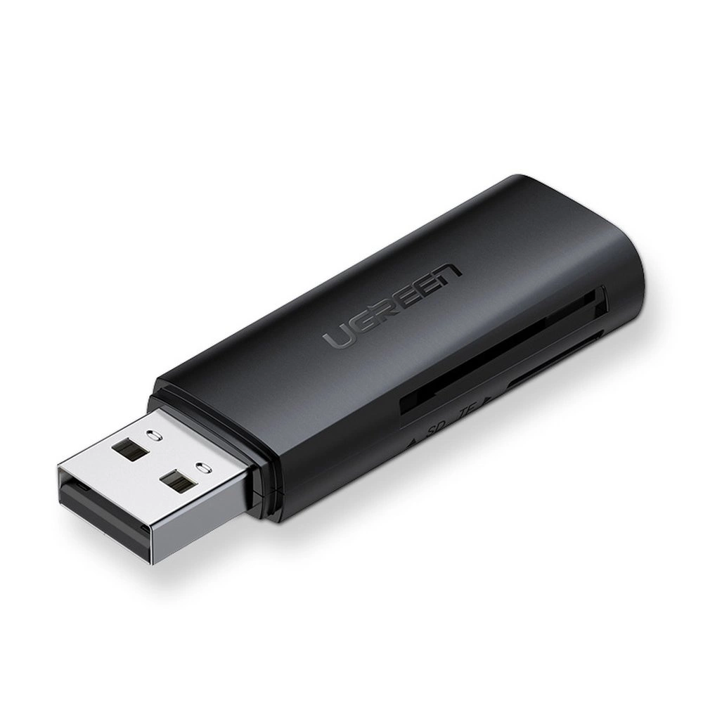 UGREEN CM264 TF/SD USB 3.0 atminties kortelių skaitytuvas juodas