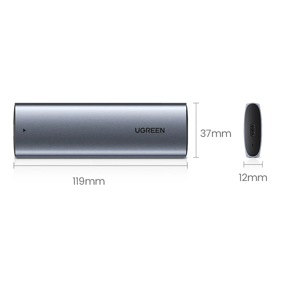 SSD korpusas UGREEN 15512 M.2 NVMe