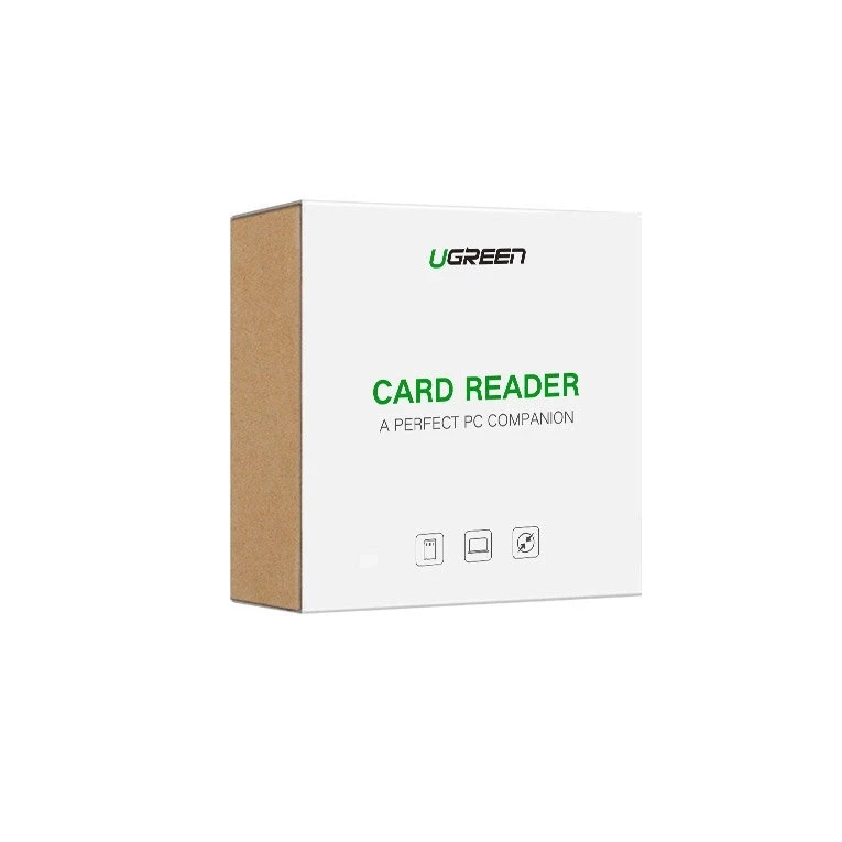 UGREEN 4in1 kortelių skaitytuvas USB 3.0 1m - Juodas