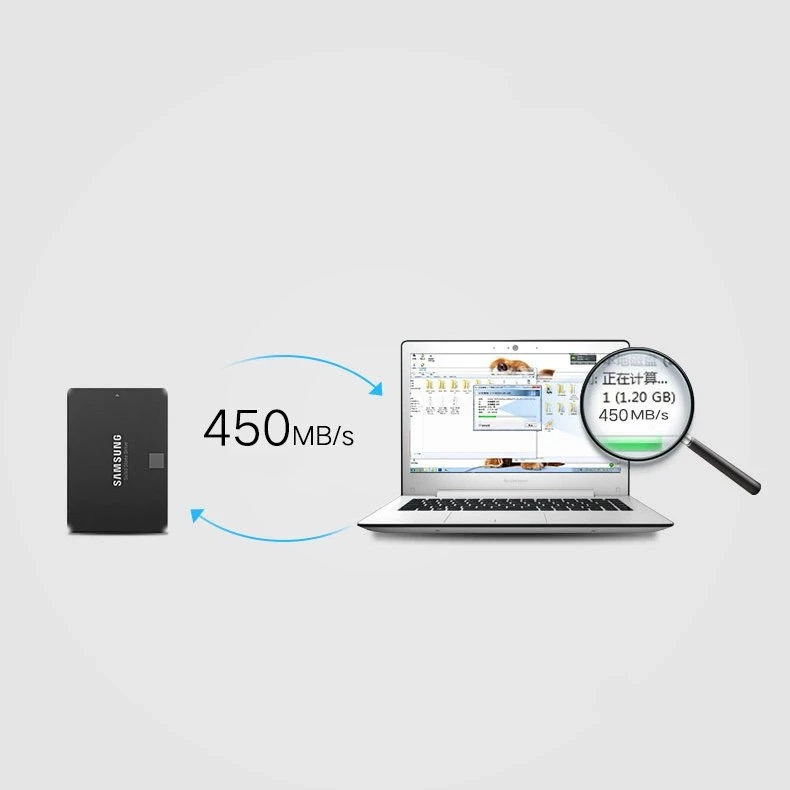 UGREEN 2,5 colio kietojo disko korpusas, skirtas 2,5 colio SATA SSD ir HDD