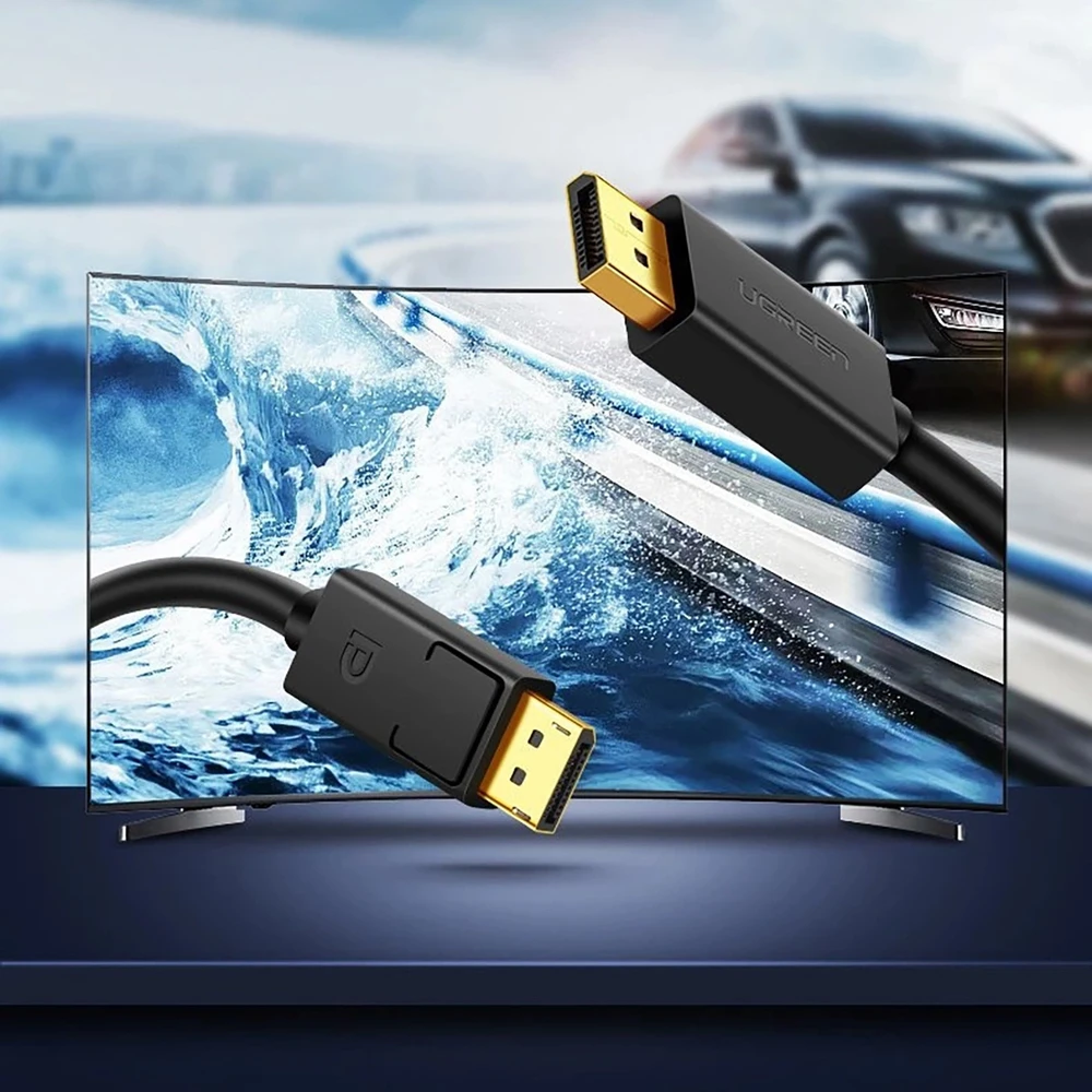 Kabelis Ugreen DP102 DisplayPort į DisplayPort, 2.0m