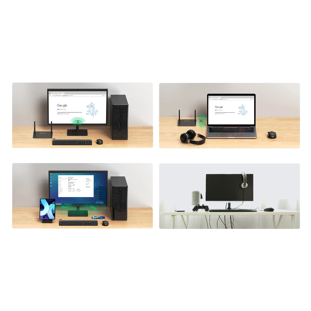 Wi-Fi tinklo adapteris Ugreen CM448 100Mbps