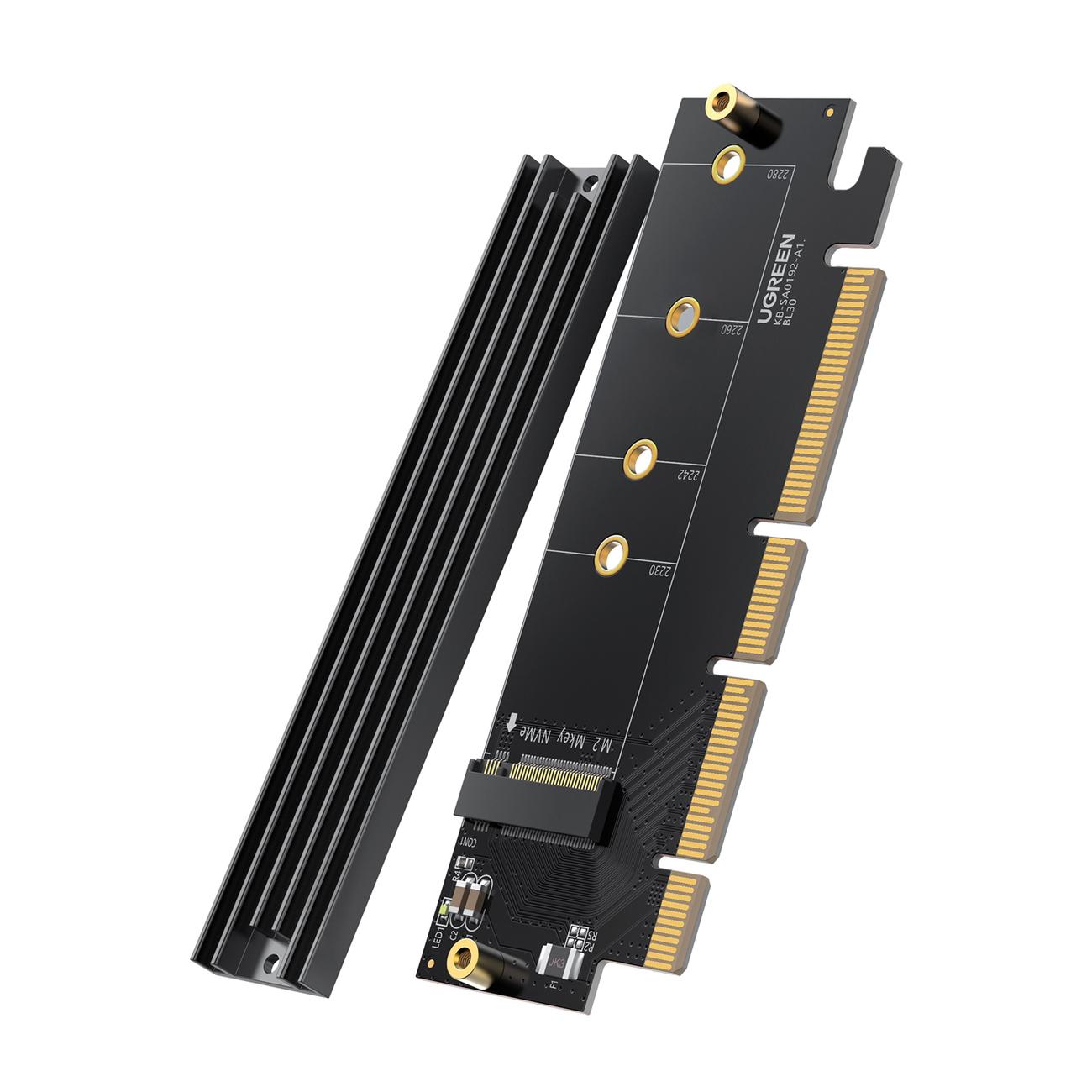 UGREEN PCIe 4.0 x16 į M.2 NVMe adapteris