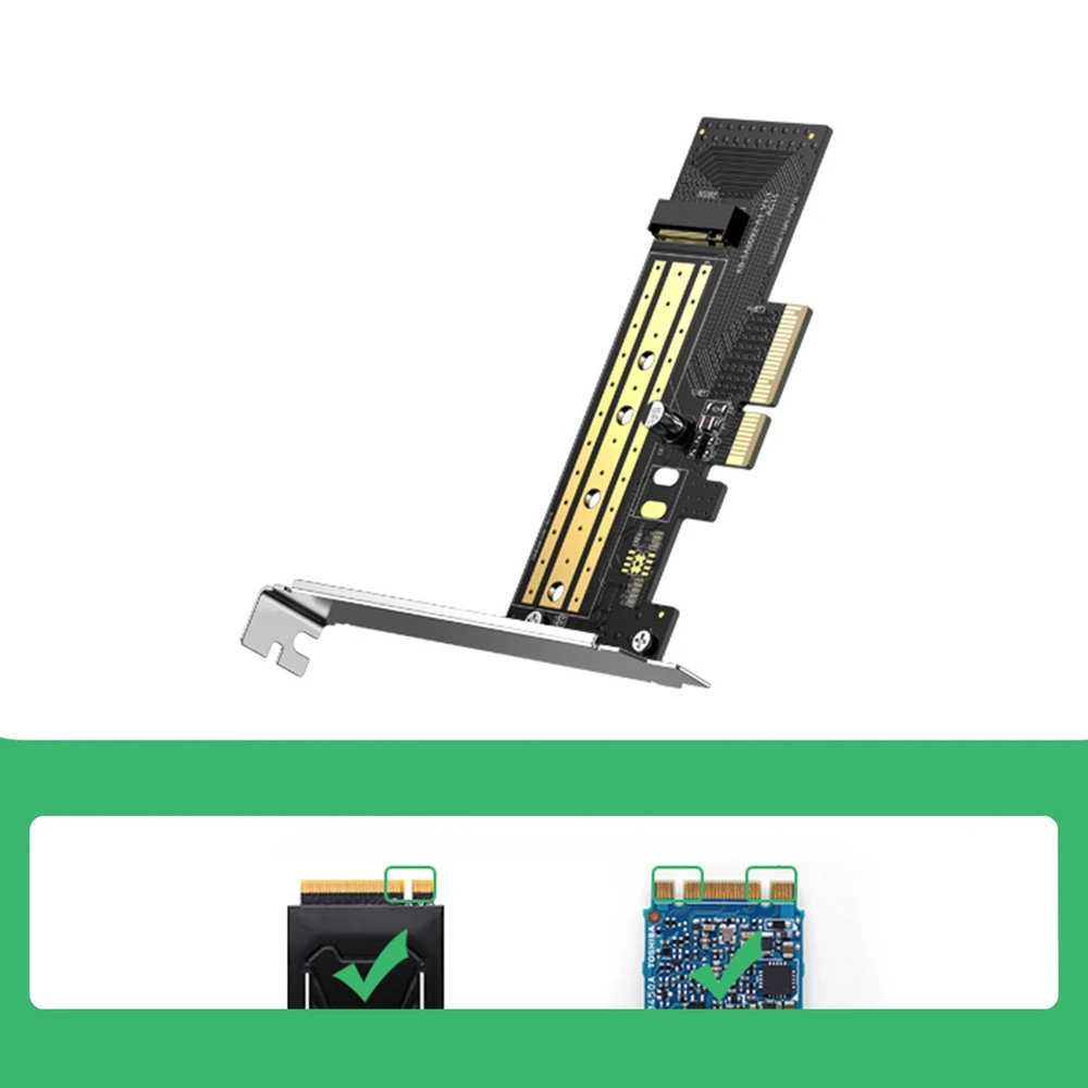 UGREEN PCIe 3.0 x4 M.2 NVME adapteris M.2 NVME adapteris