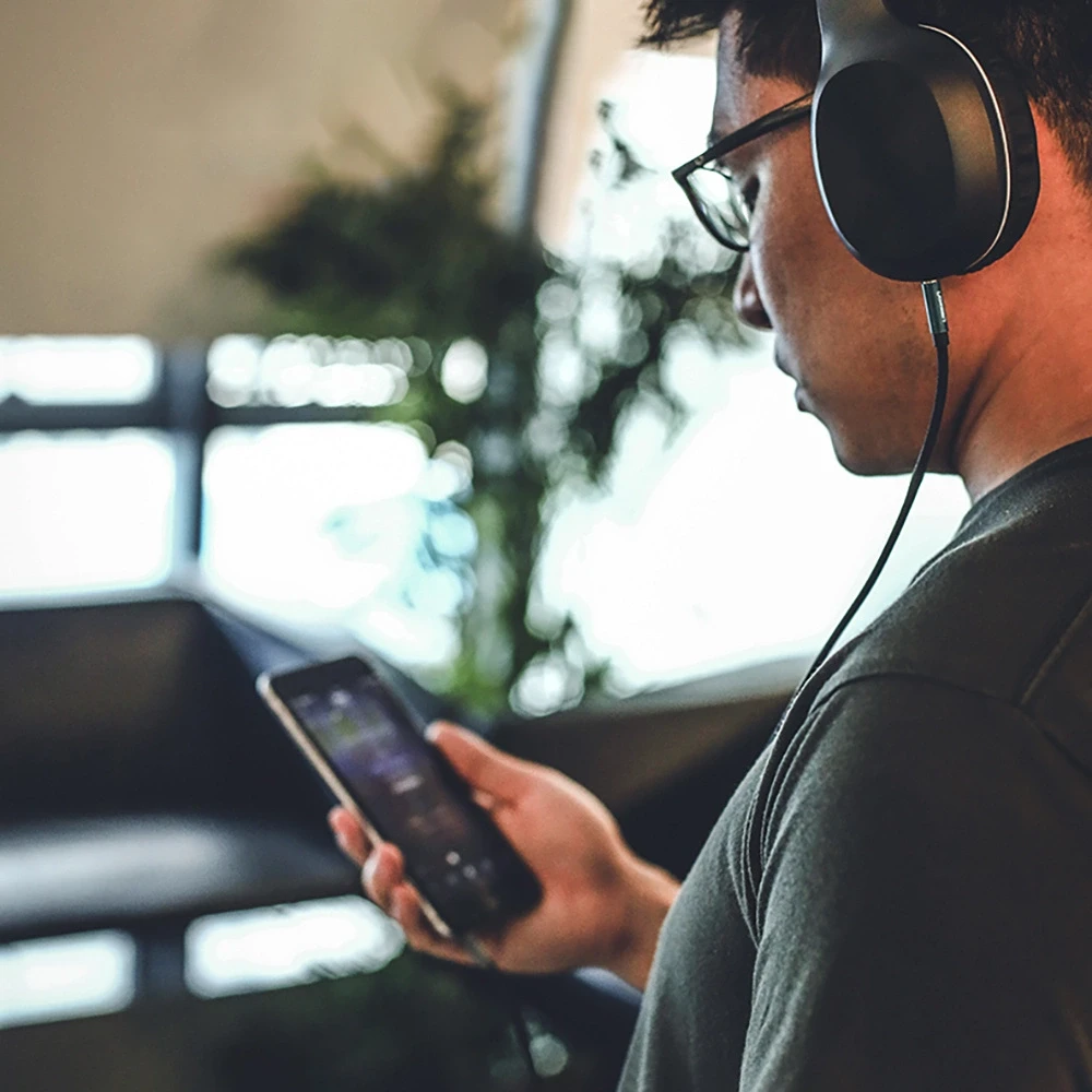 UGREEN AV112 AUX 3.5mm laidas 2m juodas