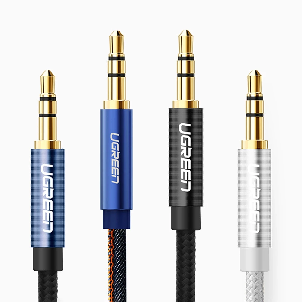 UGREEN AV112 AUX 3.5mm laidas 2m juodas