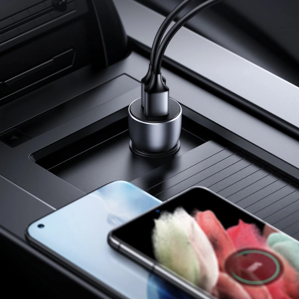 Automobilinis įkroviklis Ugreen CD213,  2 x USB-A, 36W