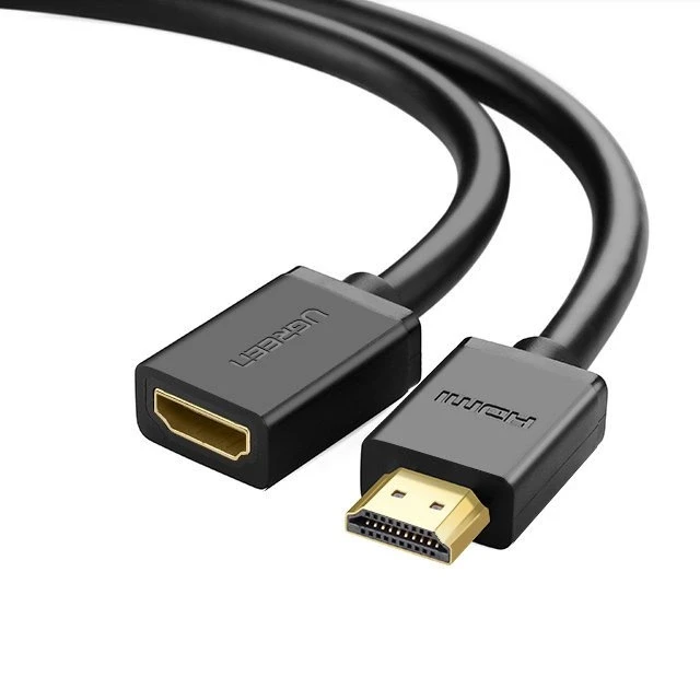 HDMI kištukas - HDMI lizdas kabelis UGREEN HD107 FullHD 3D 0.5m