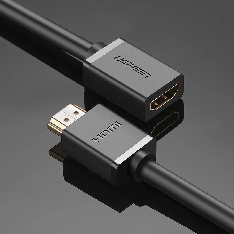 HDMI kištukas - HDMI lizdas kabelis UGREEN HD107 FullHD 3D 0.5m
