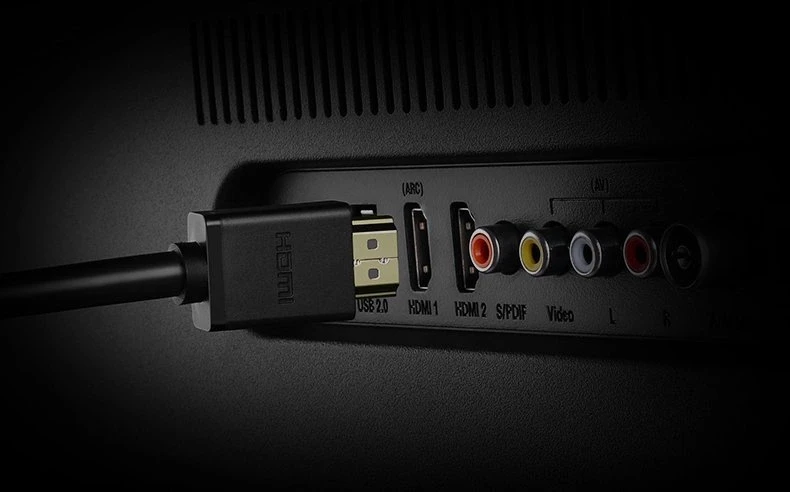 HDMI kištukas - HDMI lizdas kabelis UGREEN HD107 FullHD 3D 0.5m
