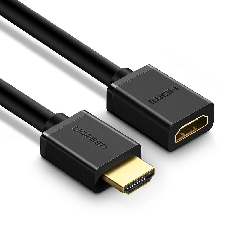 HDMI kištukas - HDMI lizdas kabelis UGREEN HD107 FullHD 3D 0.5m