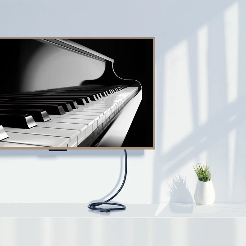 HDMI kištukas - HDMI lizdas kabelis UGREEN HD107 FullHD 3D 0.5m