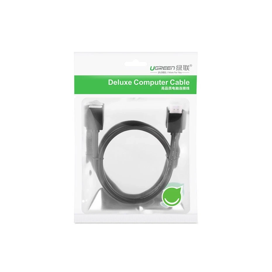 HDMI kabelis HDMI valdymas UGREEN HD107, FullHD, 3D, 2m (juodas)