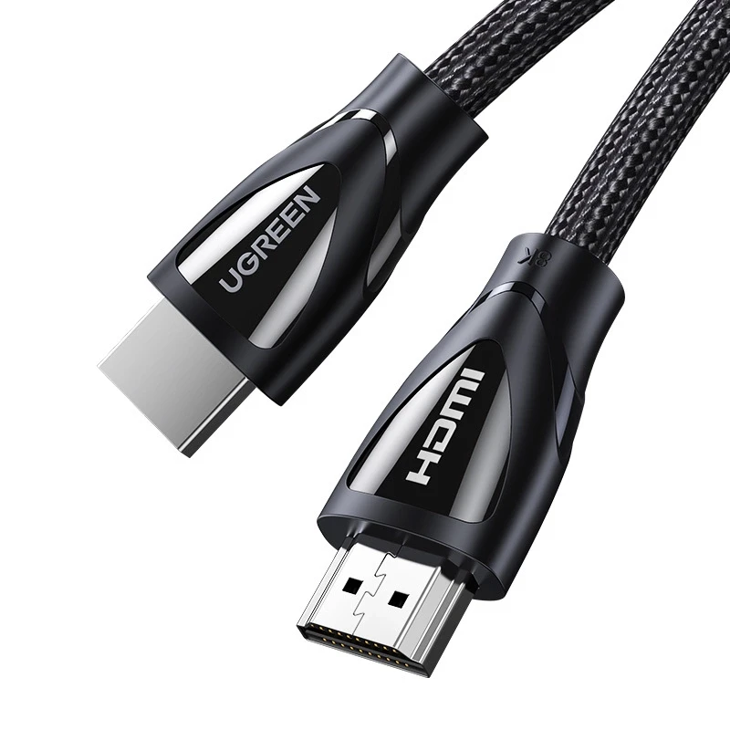 UGREEN HD140 HDMI 2.1, 8K 60Hz, 2m cable (juodas)