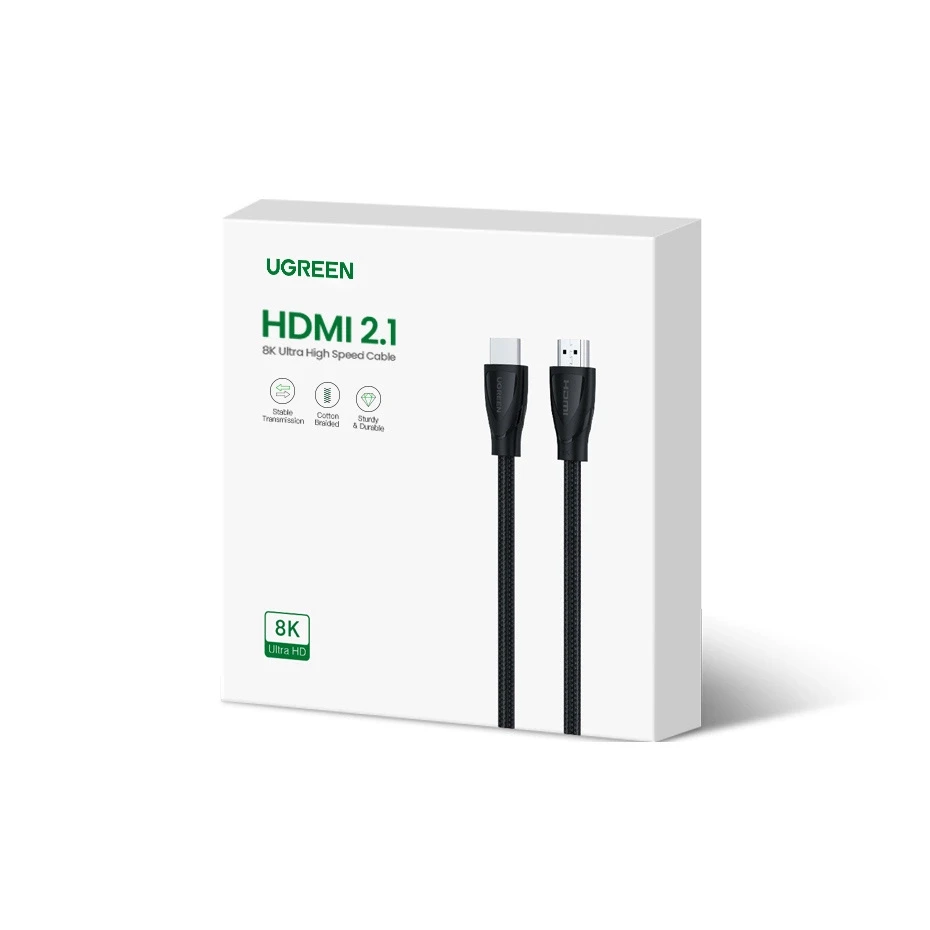 HDMI 2.1 Kabelis UGREEN HD140 8K 60Hz 3m