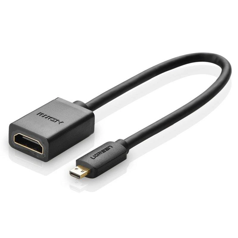 Adapteris UGREEN 20134 Micro HDMI į HDMI, 20cm (juodas)