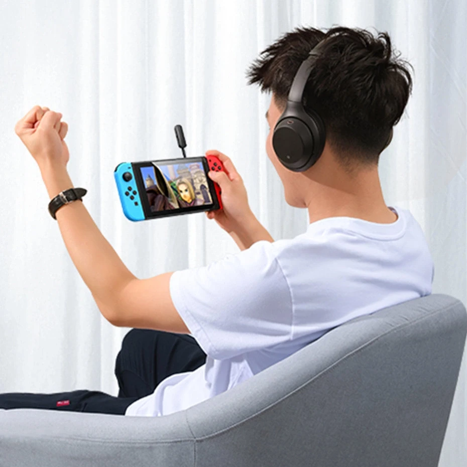 Siųstuvas / imtuvas AUX UGREEN CM403, Bluetooth 5.0 (juodas)