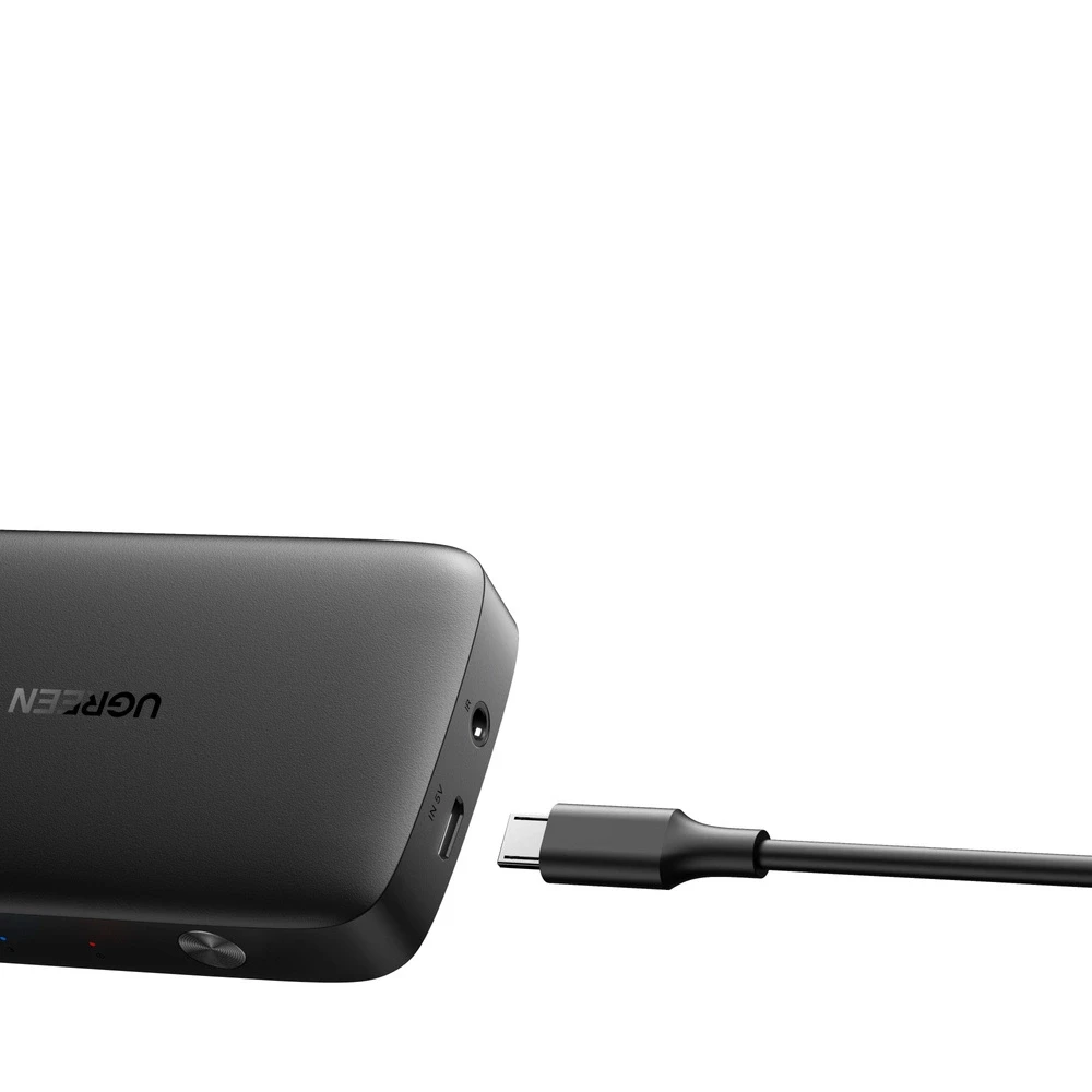 UGREEN šakotuvas CM332 3in1 HDMI 1.4 4K 30 Hz - Juodas