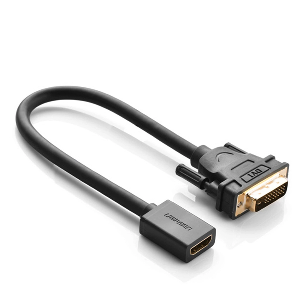 Adapteris DVI - HDMI UGREEN 20118 juodas