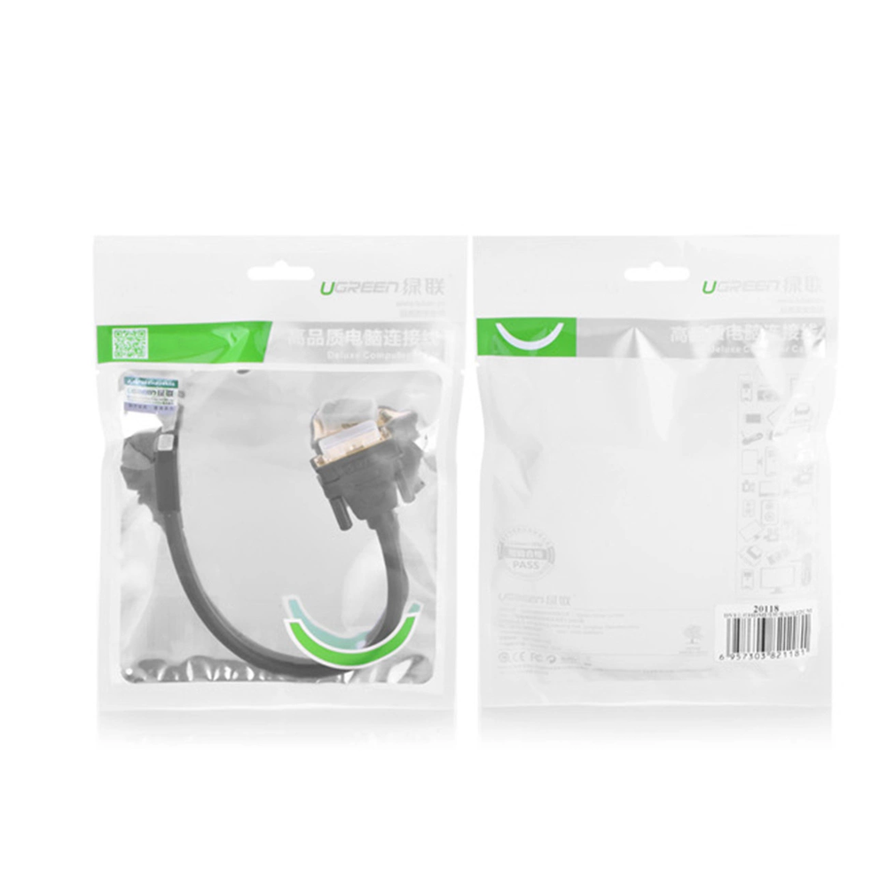Adapteris DVI - HDMI UGREEN 20118 juodas