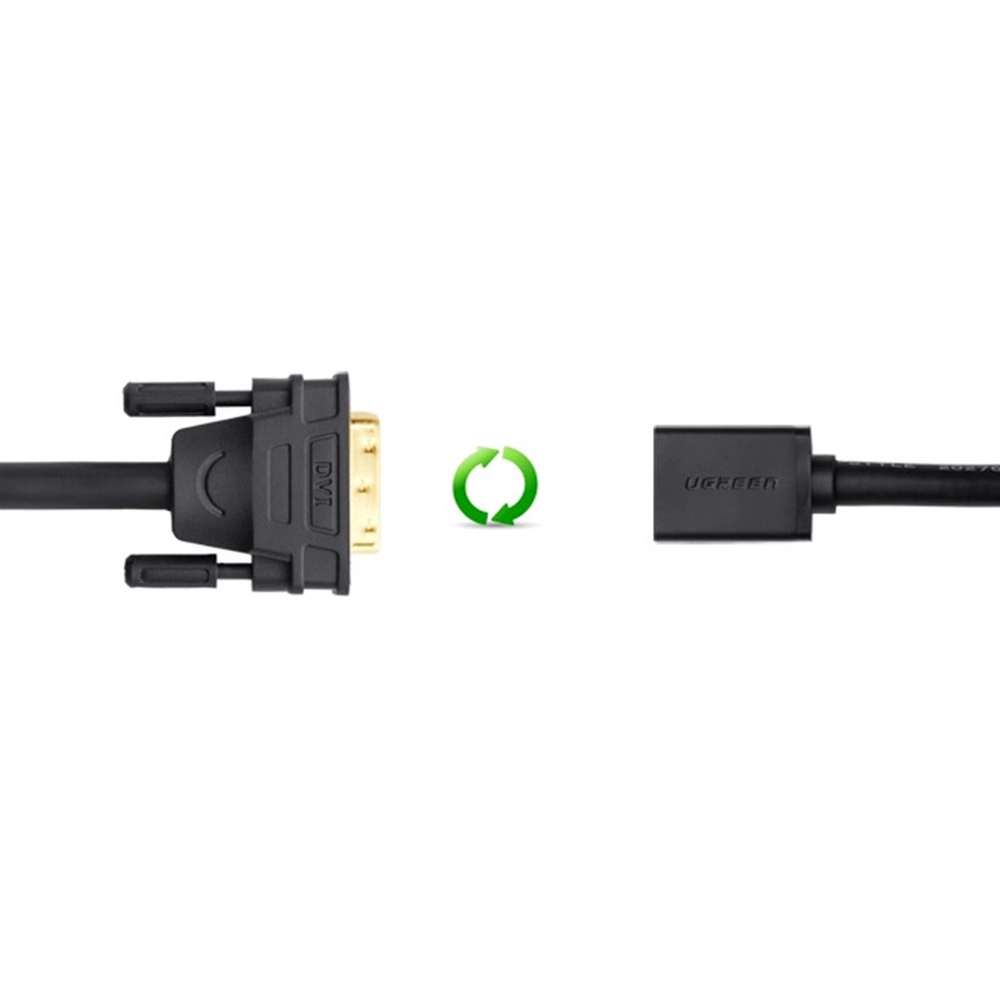 Adapteris DVI - HDMI UGREEN 20118 juodas