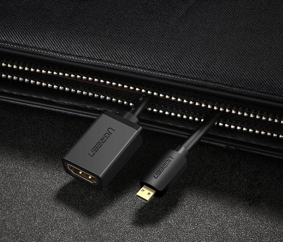 Adapteris UGREEN 20134 Micro HDMI į HDMI, 20cm (juodas)