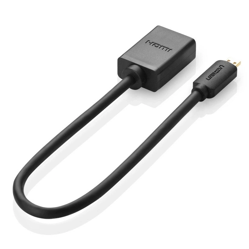 Adapteris UGREEN 20134 Micro HDMI į HDMI, 20cm (juodas)