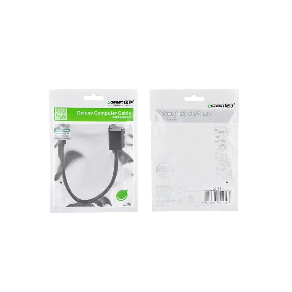 Adapteris UGREEN 20134 Micro HDMI į HDMI, 20cm (juodas)