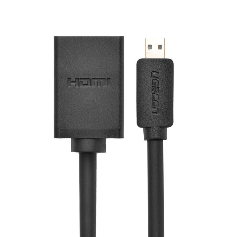 Adapteris UGREEN 20134 Micro HDMI į HDMI, 20cm (juodas)