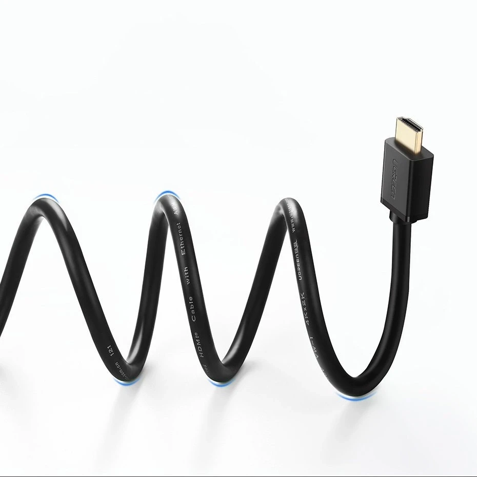 Ugreen kabelis HDMI kabelis 4K 30 Hz 3D 18 10 m juodos spalvos (HD104 10110)