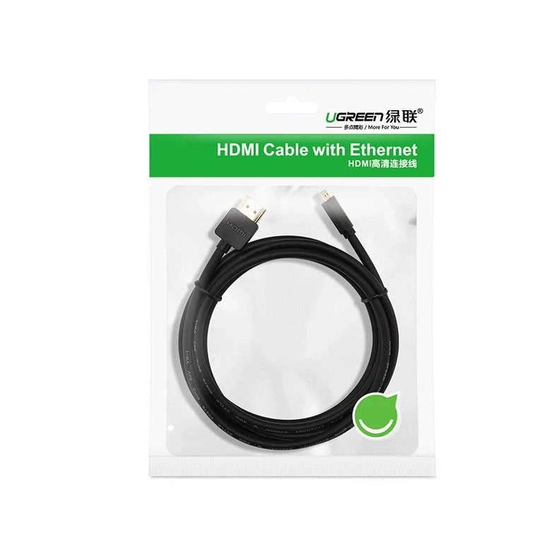 UGREEN HD127 Micro HDMI - HDMI kabelis 4K 3D 1.5m