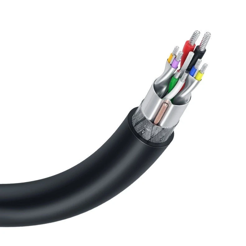 USB 2.0 M-M UGREEN cable US102, 1m (juodas)