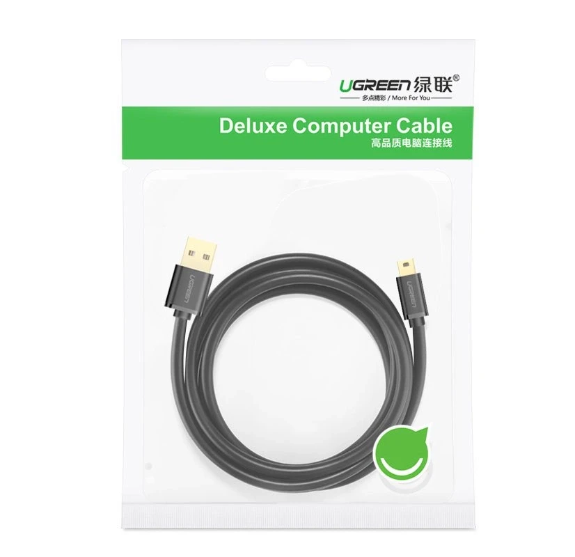 UGREEN US132 USB - Mini USB kabelis 2m