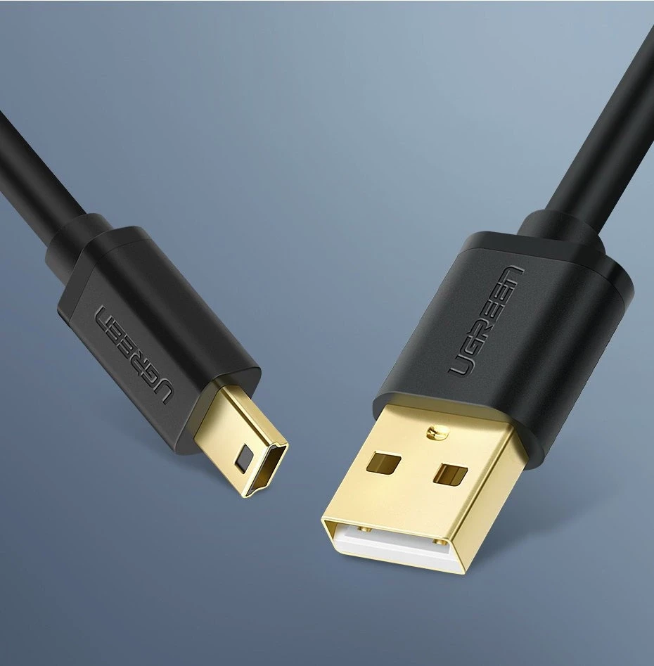 UGREEN US132 USB - Mini USB kabelis 2m