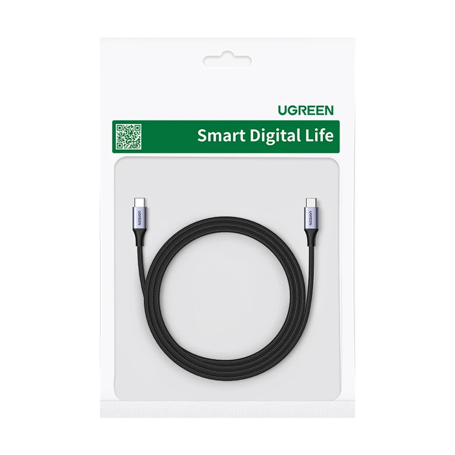 HP USB-C-USB-C UGREEN USB4 kabelis, 240W, 2m (fekete)