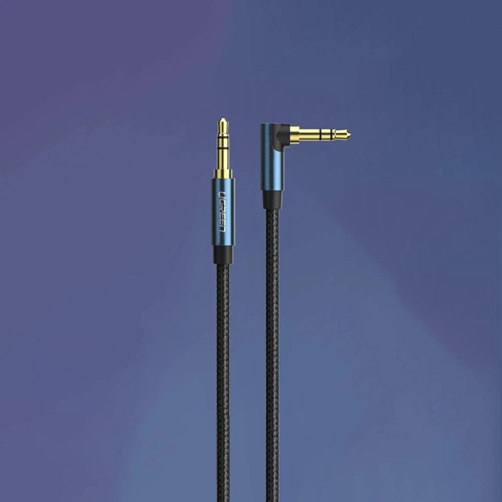 UGREEN 3.5mm AUX kabelis 1m - Mėlynas