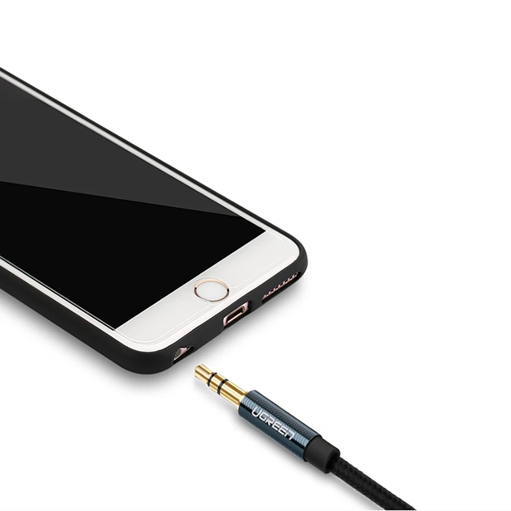 UGREEN 3.5mm AUX kabelis 1m - Mėlynas