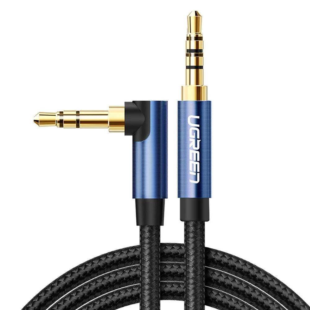 UGREEN 3.5mm AUX kabelis 1m - Mėlynas