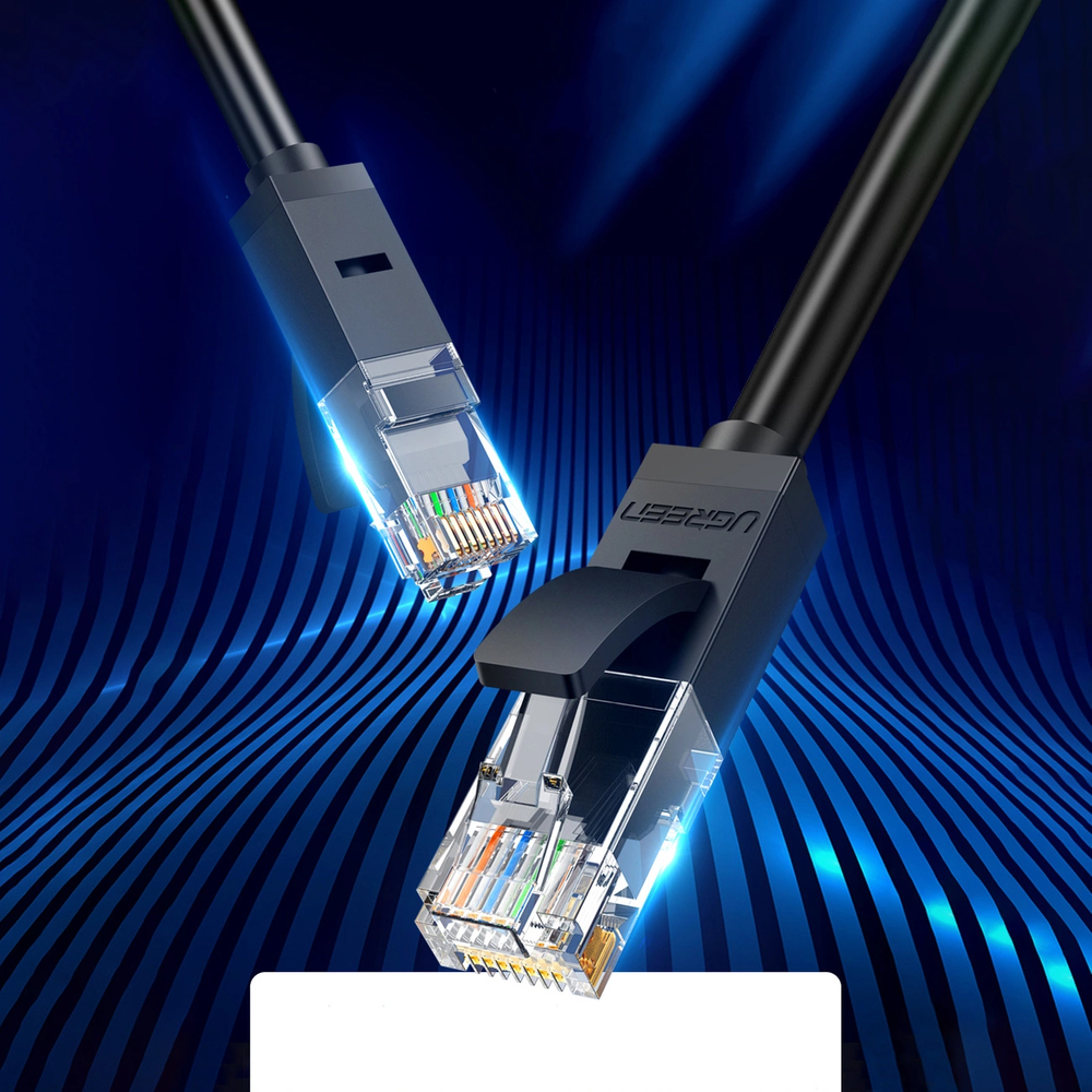 UGREEN NW102 Ethernet RJ45 suapvalintas tinklo kabelis Cat.6 UTP 15m