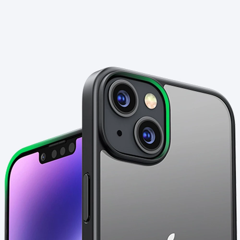 Ugreen Udėklas telefonui žalios spalvos LP634 Kickstand Protective Hard with Gel Frame and Built-in su stoveliu Apple iPhone 14 Plus (90925)