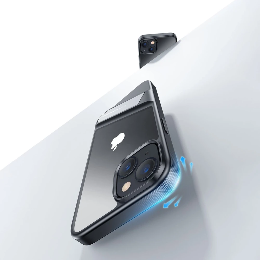 Ugreen Udėklas telefonui žalios spalvos LP634 Kickstand Protective Hard with Gel Frame and Built-in su stoveliu Apple iPhone 14 Plus (90925)