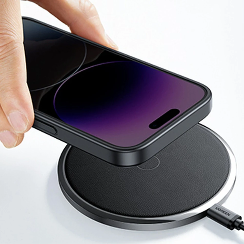 Ugreen Udėklas telefonui žalios spalvos LP635 Kickstand Protective Hard with Gel Frame and Built-in su stoveliu Apple iPhone 14 Pro dėklas telefonui juodos spalvos (90926)
