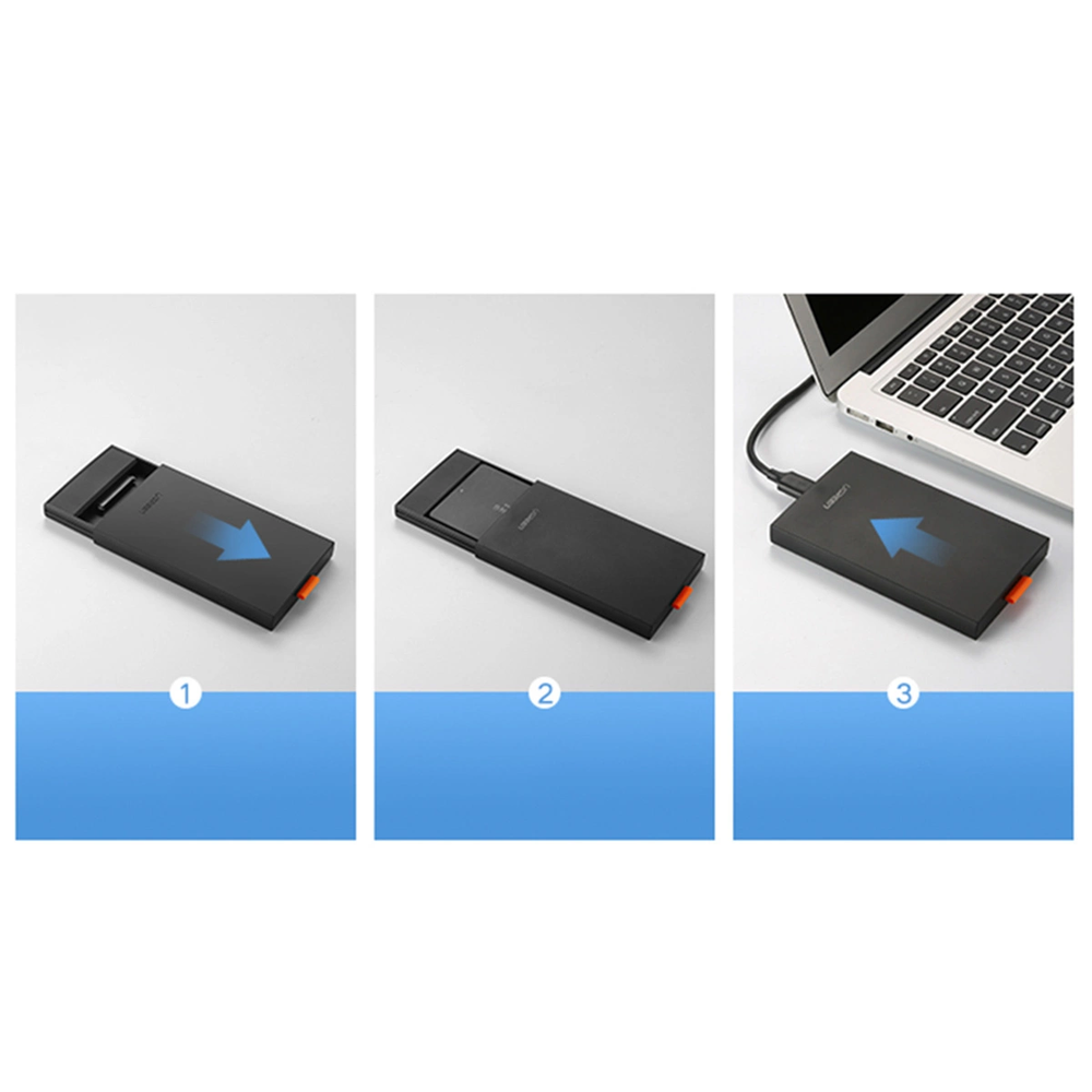 UGREEN SATA išorinio disko dėklas 2.5 "SSD / HDD