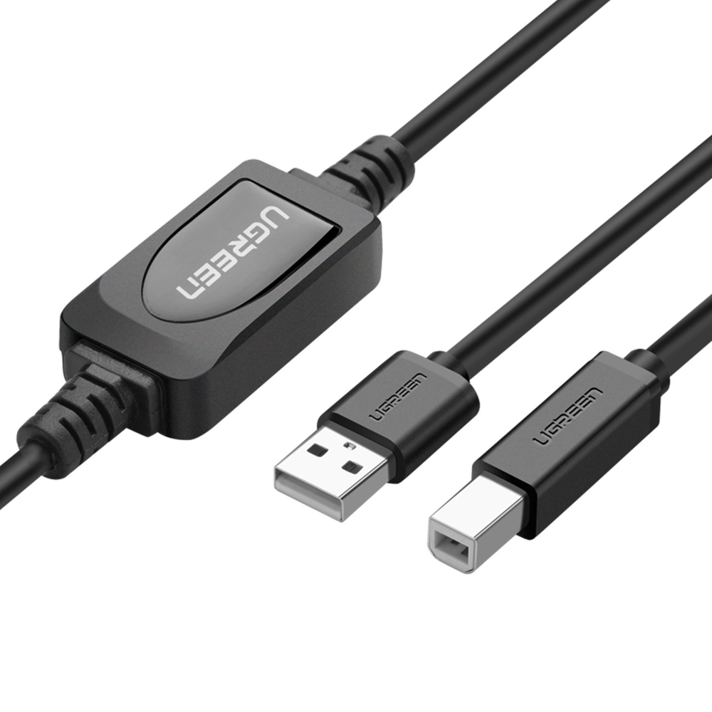 UGREEN US122 kabelis USB 2.0 AB 15m