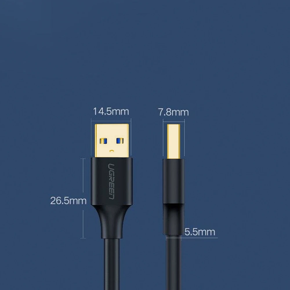 UGREEN USB 3.0 AA kabelis 2m