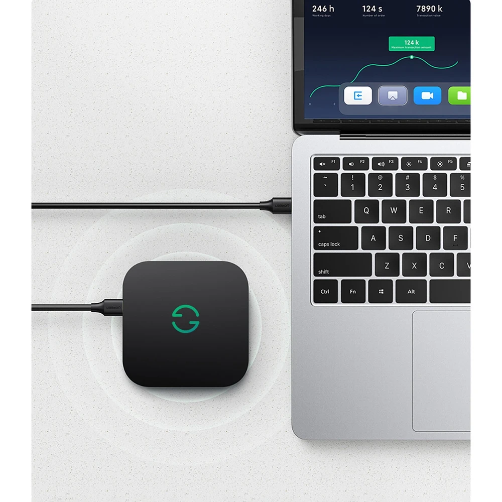 UGREEN USB-A 3.0 - USB-A 3.0 laidas - Juodas