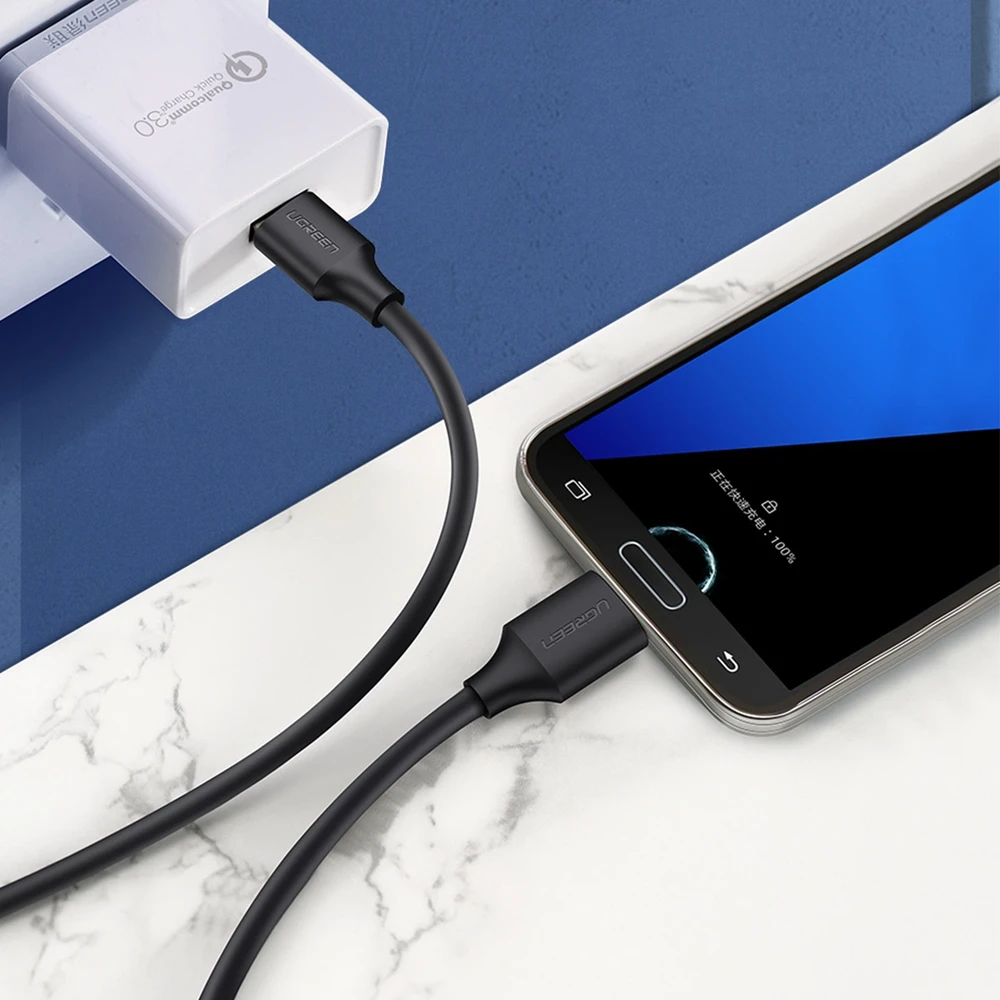 Kabelis UGREEN US130 USB 3.0 - micro USB 3.0, 1m