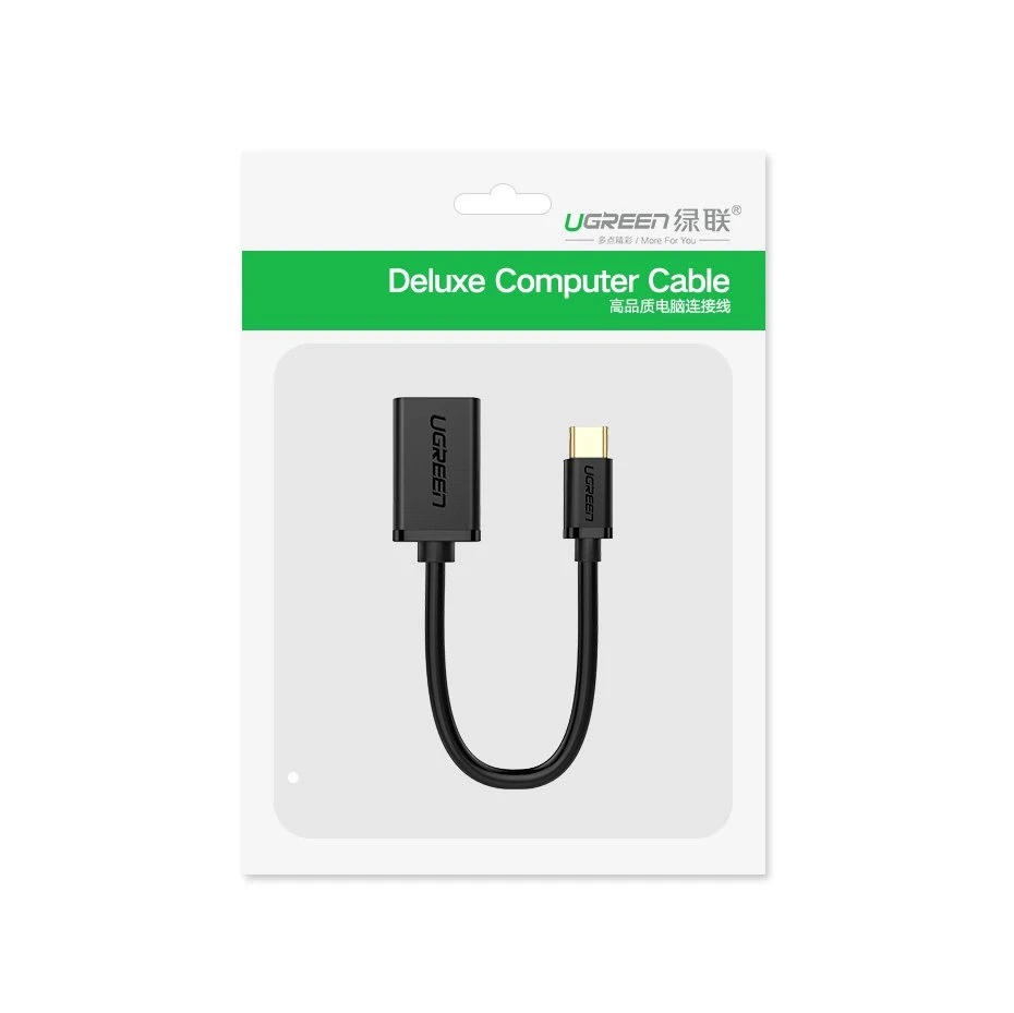 Adapteris OTG USB-C 3.0 UGREEN - Juodas