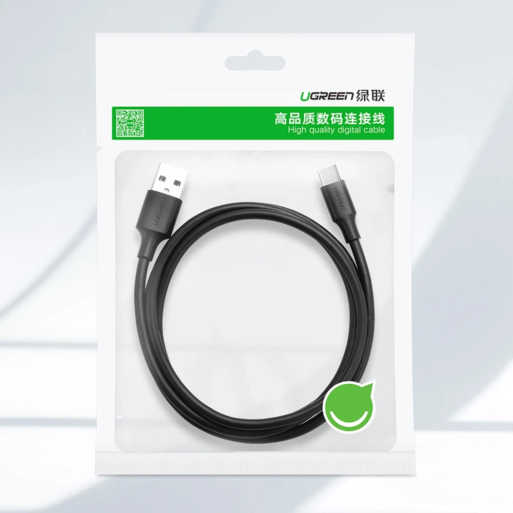 UGREEN USB 3.0 - USB-C 3.0 kabelis 1.5m - Juodas