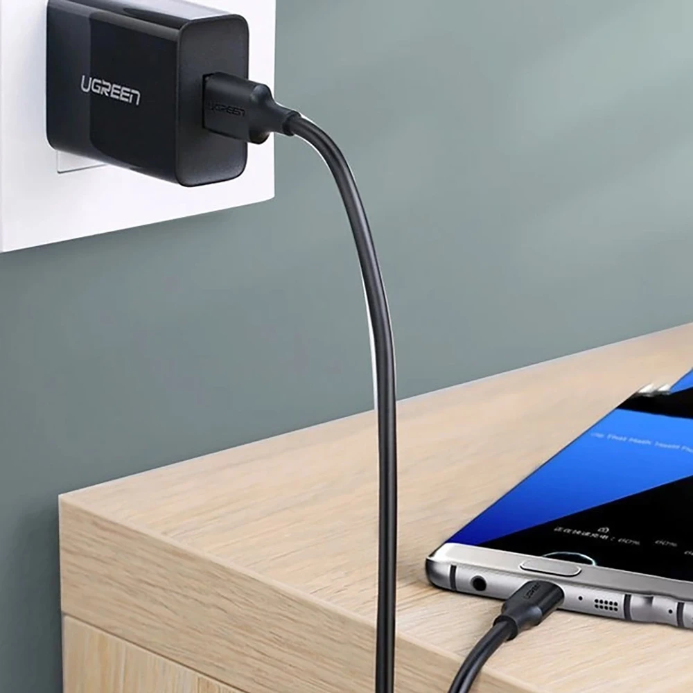 UGREEN USB 3.0 - USB-C 3.0 kabelis 1.5m - Juodas
